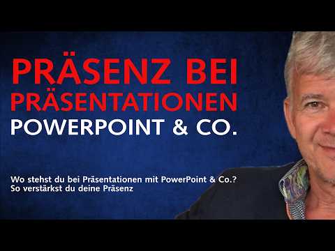 Du stehst bei Präsentationen mit PowerPoint &amp; Co. im Mittelpunkt