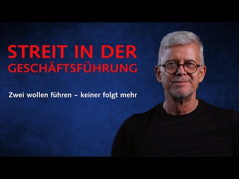 Streit in der Geschäftsführung: Zwei wollen führen – keiner folgt mehr