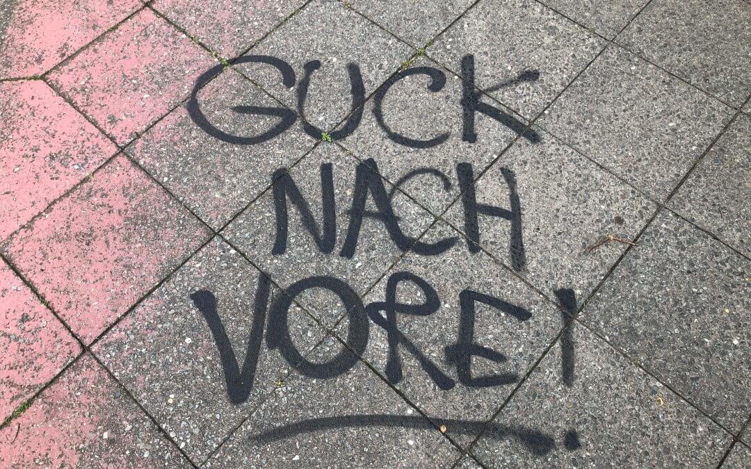 Wer loslässt hat die Hände frei.