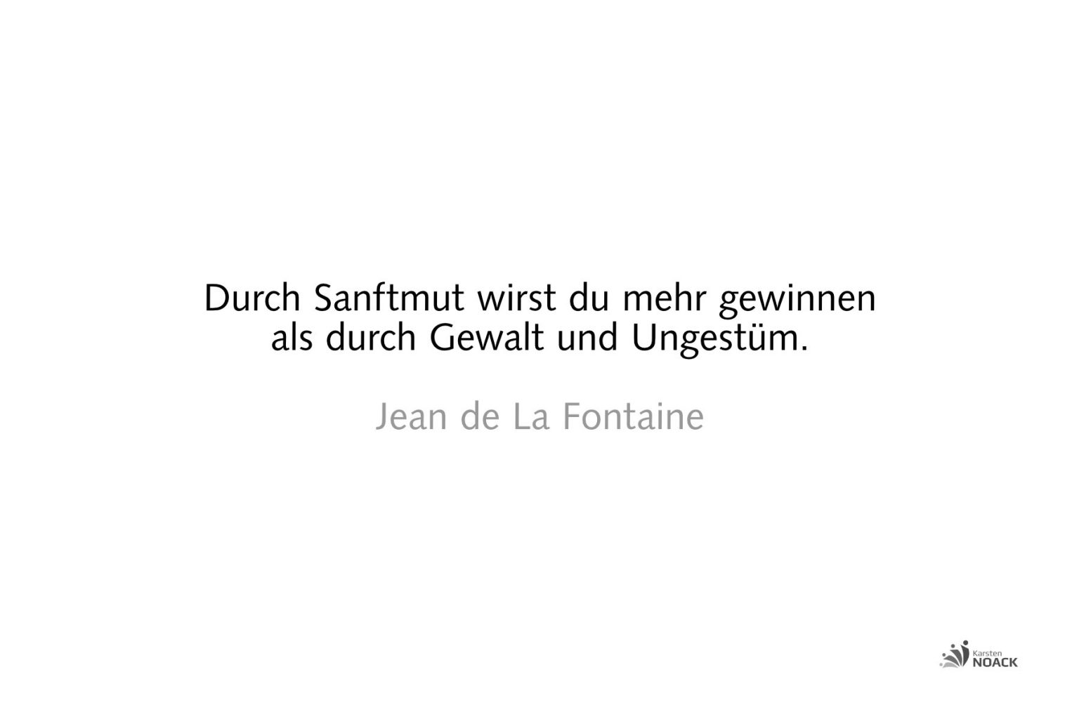 Sanftmut ist etwas für Weicheier? Von wegen: Sanftmut ist eine Stärke.