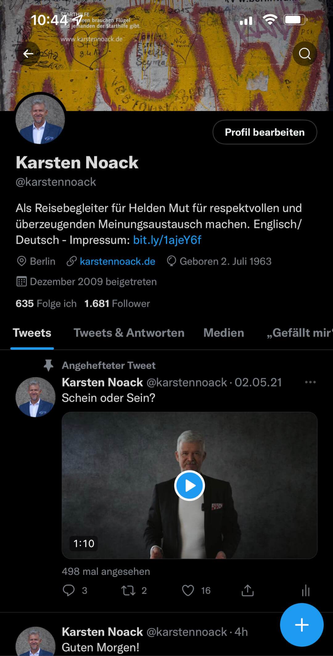 Twitter @karstennoack